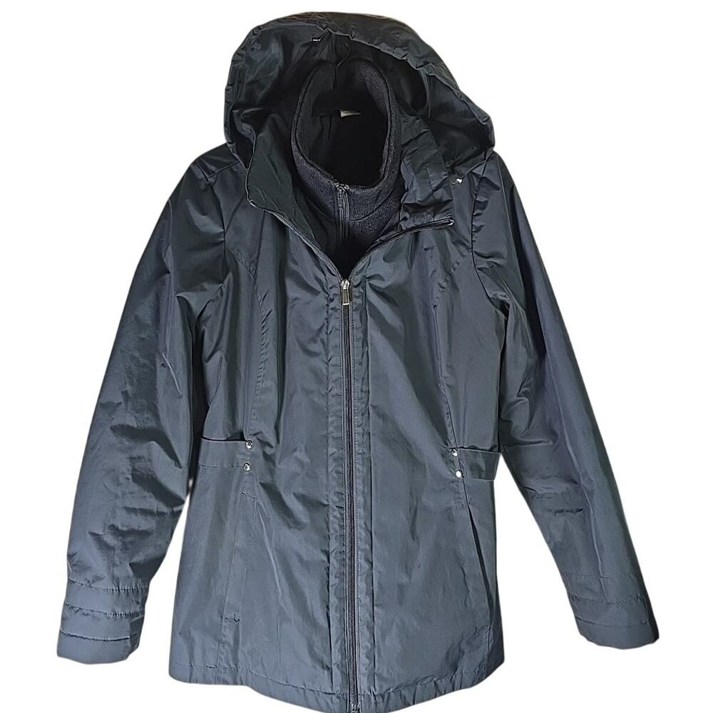 Time and Tru Jacket Ski Coat Jacket Womens Large 12-14 Graystone Winter Snow